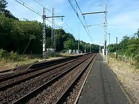 La gare de Chabenet en 2015.