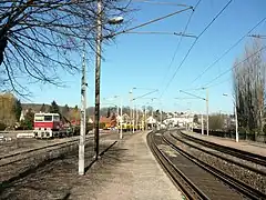 Vue en direction de Montbéliard.