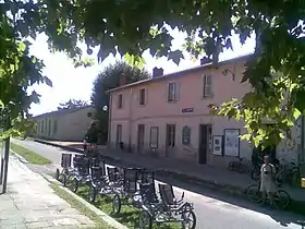 L'ancienne gare de Cluny.