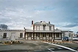 La gare avant sa rénovation de 2010.