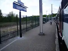 Le quai de la gare.