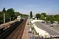 Vue de la gare et de sa sortie nord.