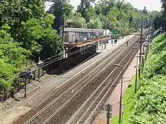 La gare de Fontenay-le-Fleury.