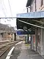 Gare de Collonges - Fort-l'Écluse station (assez loin des deux).