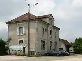 La gare de Franois.