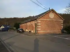 L'ancienne gare de Ham-sur-Heure.