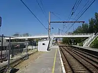 Nouvelle passerelle et agrandissement des installations de la STIB.