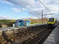 Arrivée d'un train S1.