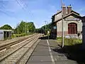 L'ancienne gare de Ménerville en 2010.