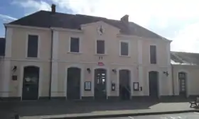 La gare de Mézidon en 2016.