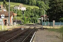 Vue en direction de Neussargues en 2011.