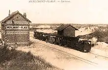 La gare de Merlimont.