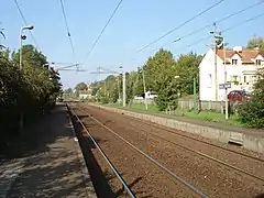 Vue vers Mantes-la-Jolie.