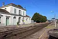 Gare de Nançois - Tronville côté quais.