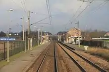 Vue générale de la gare en 2012.