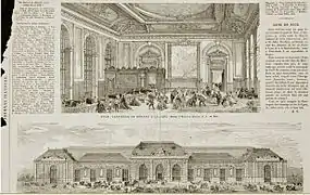 Gare de Nice en 1865