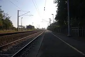 La gare de Noyal - Acigné.