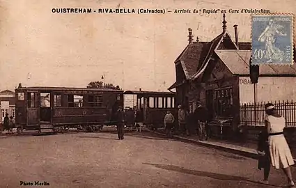 Automotrice Crochat des Chemins de fer du Calvados.