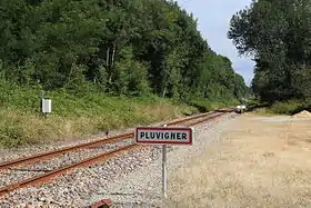 Ancienne gare de Pluvigner