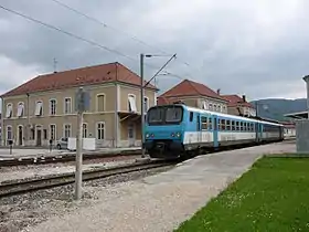 Z 99582 en gare de Pontarlier