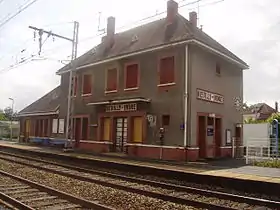 La gare en 2010.