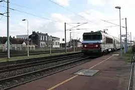 Passage d'un Corail Intercités Paris – Le Havre.