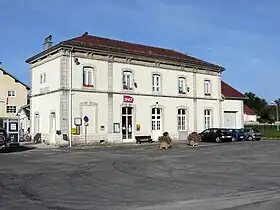 Gare de Saint-Laurent-en-Grandvaux.