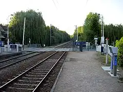 Quais en direction de Gisors.