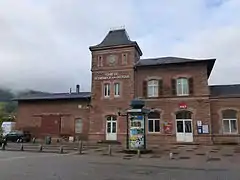 Dans le massif des Vosges, la gare de Schirmeck - La Broque.