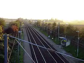 La gare de Thieux - Nantouillet en 2006.