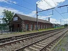 Ancien bâtiment de 1877, reconverti en entrepôt.