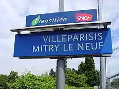 Panneau signalétique.