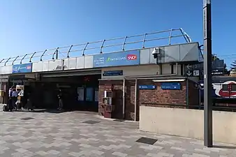 La gare de Villepreux - Les Clayes.