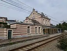 Bâtiment de la gare.