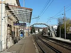 Vue en direction de Montbéliard.