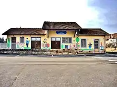 La gare de Châtenois-les-Forges en 2017.