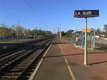 Vue en direction d'Angers.