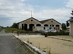 L'ancien dépôt des locomotives en 2011.