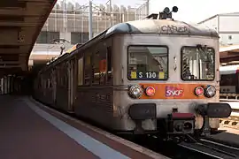 Z 6130 en gare de Paris-Nord.