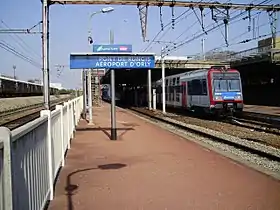 La gare du Pont de Rungis - Aéroport d'Orly.