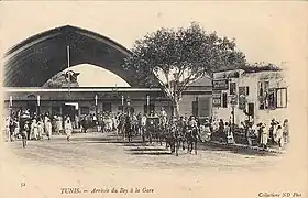 Gare du Nord en 1880.