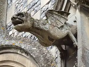 Gargouille de l'église Saint-Martin.