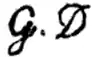 signature de Gaspard Dughet