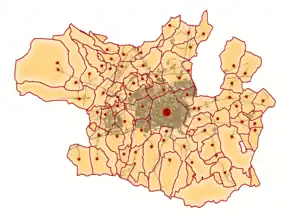 Localisation de Zone Rurale Nord-Ouestde Vitoria-Gasteiz