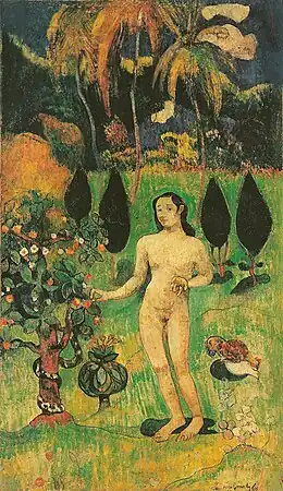 Paul Gauguin, Ève exotique (1891-1894).