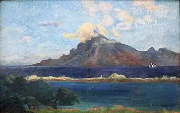 Paul Gauguin, Paysage de Te Vaa (1896)