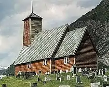 Ancienne église de Gaupne