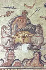 Mosaïque d'Océanos et Thétys, Zeugma, vers -100