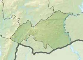 Voir sur la carte topographique de la province de Gaziantep