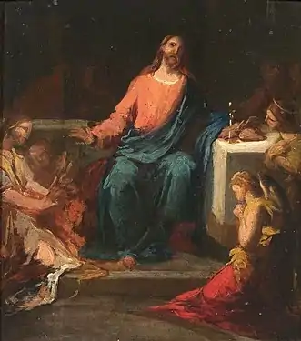 Gesù benedice il pane e il vino, 1834
